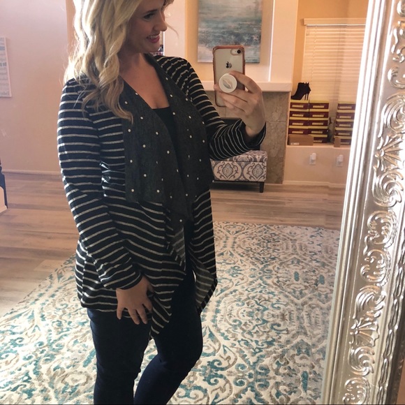 ❗️Last 1! SMALL Striped polka dot lining sweater - Picture 2 of 8